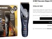Plauku kirpimo masinele Panasonic Er-hgp82 K - nuotraukos Nr. 2