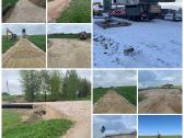 Žemės kasimo darbai, kelių statyba, technikos nuom