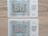 1991 metų 50 talonų Briedis su užrašais - nuotraukos Nr. 5