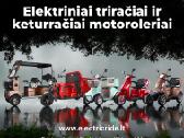 Elektriniai triračiai keturračiai motoroleriai - nuotraukos Nr. 3