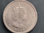 Hong Kongas 1960 1 doleris Cu-ni - nuotraukos Nr. 2