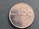 Slovėnija 2001 100 tolarjev Cu-ni - nuotraukos Nr. 2