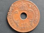 Rytu Afrika 1942 10 cents Bronze - nuotraukos Nr. 2