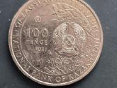 Kazachstanas 2021 100 tenge kulanas Unc - nuotraukos Nr. 2