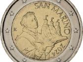 San Marino 2024 apyvartinės Unc monetos - nuotraukos Nr. 3