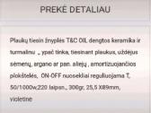 Plaukų tiesintuvas - nuotraukos Nr. 2