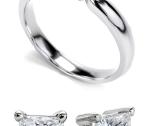 Sužadėtuvių žiedas su deimantu 0.75ct. - nuotraukos Nr. 15