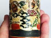 Porcelianas maža vaza Satsuma Japonija 1930 m. - nuotraukos Nr. 5