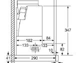 Bosch ištraukiamas tylus gartraukis dfr067a50/03 - nuotraukos Nr. 6