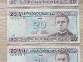 1993 metų 20 litų