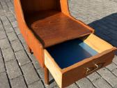 Mid century Miegamojo staliukas su stalciumi - nuotraukos Nr. 5