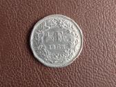 Šveicarija 1/2 franc 1968 - nuotraukos Nr. 2
