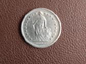 Šveicarija 1/2 franc 1968