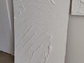 Balto molio paveikslų duetas 123x69 cm; 123x33 cm - nuotraukos Nr. 7