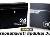 Lipdukai pašto dėžutėms, konteineriams