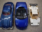 Modeliukai Mercedes SL 300, Alfa Romeo Spider, Lam