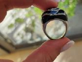 Išskirtinis žiedas su Swarovski kristalais - nuotraukos Nr. 5