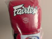 Fairtex Muay Thai Boxing raudonos pirštinės 14oz - nuotraukos Nr. 2