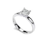 Sužadėtuvių žiedas su deimantu 0.75ct.