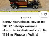 Vintažinis,kolekcinis automobilio modelis - nuotraukos Nr. 15