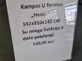 U formos kampas Henri su miego funkcija ir dėže pa - nuotraukos Nr. 5