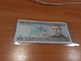 1993m.20 lt Unc retas