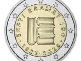 Estijos 2€ monetos, t.t. Estų kalba 2025