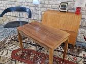 Vintažinis midcentury riešutmedžio kavos staliukas - nuotraukos Nr. 13