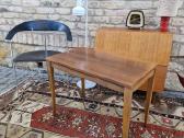 Vintažinis midcentury riešutmedžio kavos staliukas - nuotraukos Nr. 14