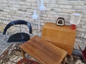 Vintažinis midcentury riešutmedžio kavos staliukas - nuotraukos Nr. 15
