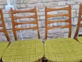 Vintaźinės mid century bukmedžio kėdės - nuotraukos Nr. 7