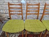 Vintaźinės mid century bukmedžio kėdės - nuotraukos Nr. 10