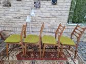 Vintaźinės mid century bukmedžio kėdės - nuotraukos Nr. 12