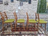 Vintaźinės mid century bukmedžio kėdės - nuotraukos Nr. 22