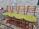 Vintaźinės mid century bukmedžio kėdės - nuotraukos Nr. 25