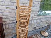 Vintažinė mid century ratango gėlių etažerė - nuotraukos Nr. 28