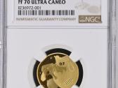 Sertifikuota auksinė moneta Ngc Pf70 Prancūzija