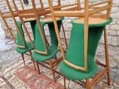Vintažinės mid century Space Age autorinės kėdės - nuotraukos Nr. 8