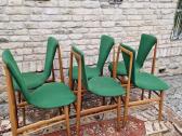Vintažinės mid century Space Age autorinės kėdės - nuotraukos Nr. 20