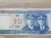 1993 metų 10 litų Kaa pirma serija - nuotraukos Nr. 3