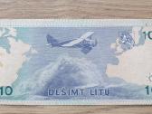 1993 metų 10 litų Kaa pirma serija - nuotraukos Nr. 4