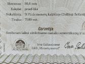Medalių kolekcija, Lietuvos istorijos įvykiai II - nuotraukos Nr. 3
