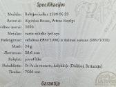 Lietuvos istorijos įvykiai III, medalių kolekcija - nuotraukos Nr. 6