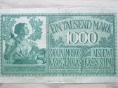 1918 1000 markių ostmarkių Lietuva - nuotraukos Nr. 2
