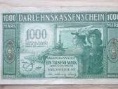 1918 1000 markių ostmarkių Lietuva