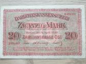 1918 Ost Vokietija Lietuva Lenkija 20 Mark
