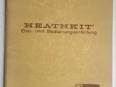 "Heathkit" signalų generatoriaus instrukcija