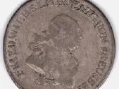 1787 1/3 talerio Brandenburgas-prusija