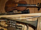 Senu muzikiniu instrumentu [3vnt] lotas del expo - nuotraukos Nr. 4