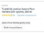 Azzaro Pour Homme Edt 200 ml - nuotraukos Nr. 5